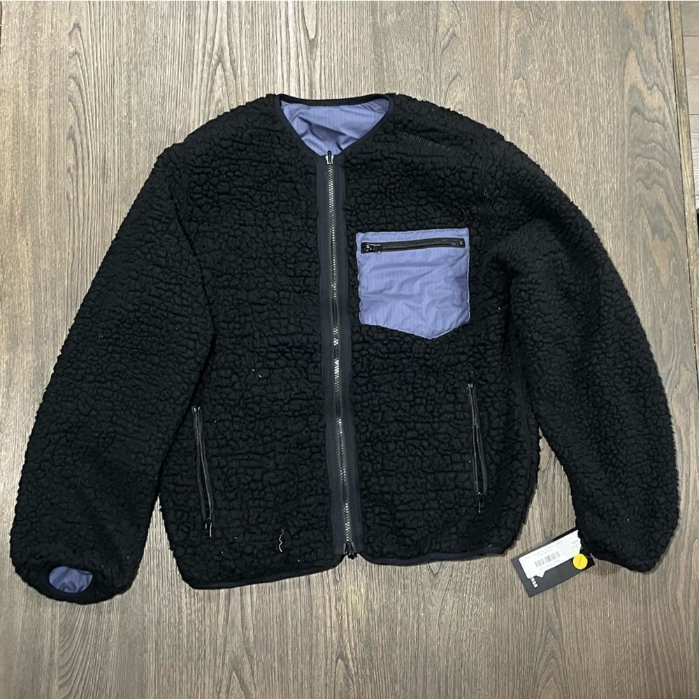 NWT Converse Womens Utility Transitional Reversible Jacket - Size XS